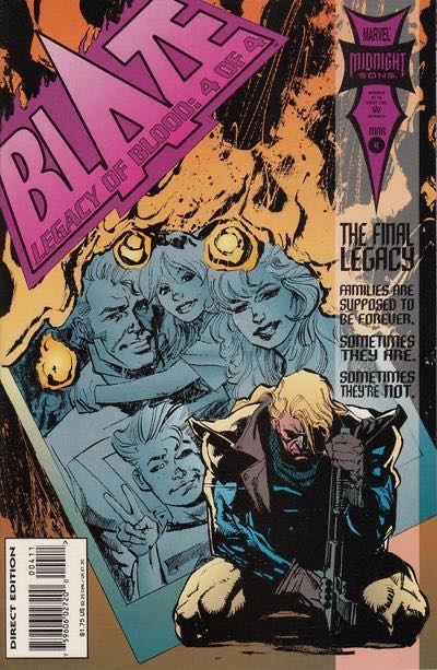 Blaze: Legacy Of Blood - Marvel Midnight Sons (1 - Dec 1993) comic book collectible [Barcode 75960602720000111] - Main Image 4