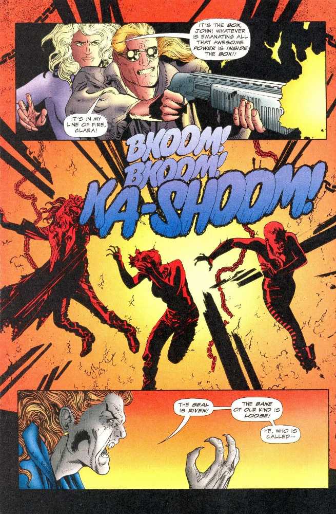 Blaze - Marvel Comics (12 - Jul 1995) comic book collectible [Barcode 759606027200] - Main Image 4