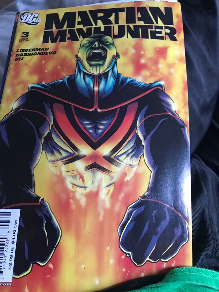 Martian Manhunter  (3) comic book collectible [Barcode 761941253299] - Main Image 1