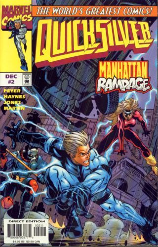 Quicksilver  (2 - Dec 1997) comic book collectible [Barcode 759606038770] - Main Image 1