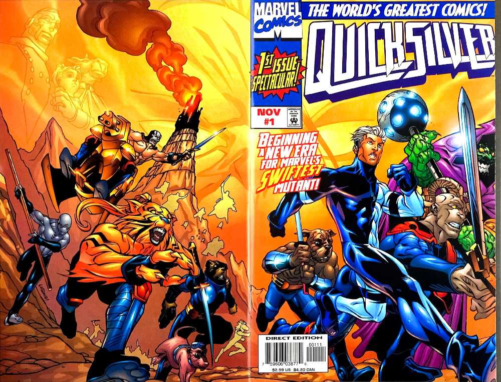 Quicksilver - Marvel Comics (1 - Nov 1997) comic book collectible [Barcode 75960603877000111] - Main Image 3
