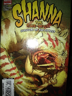 Shanna The She-Devil  (4) comic book collectible [Barcode 759606060276] - Main Image 1