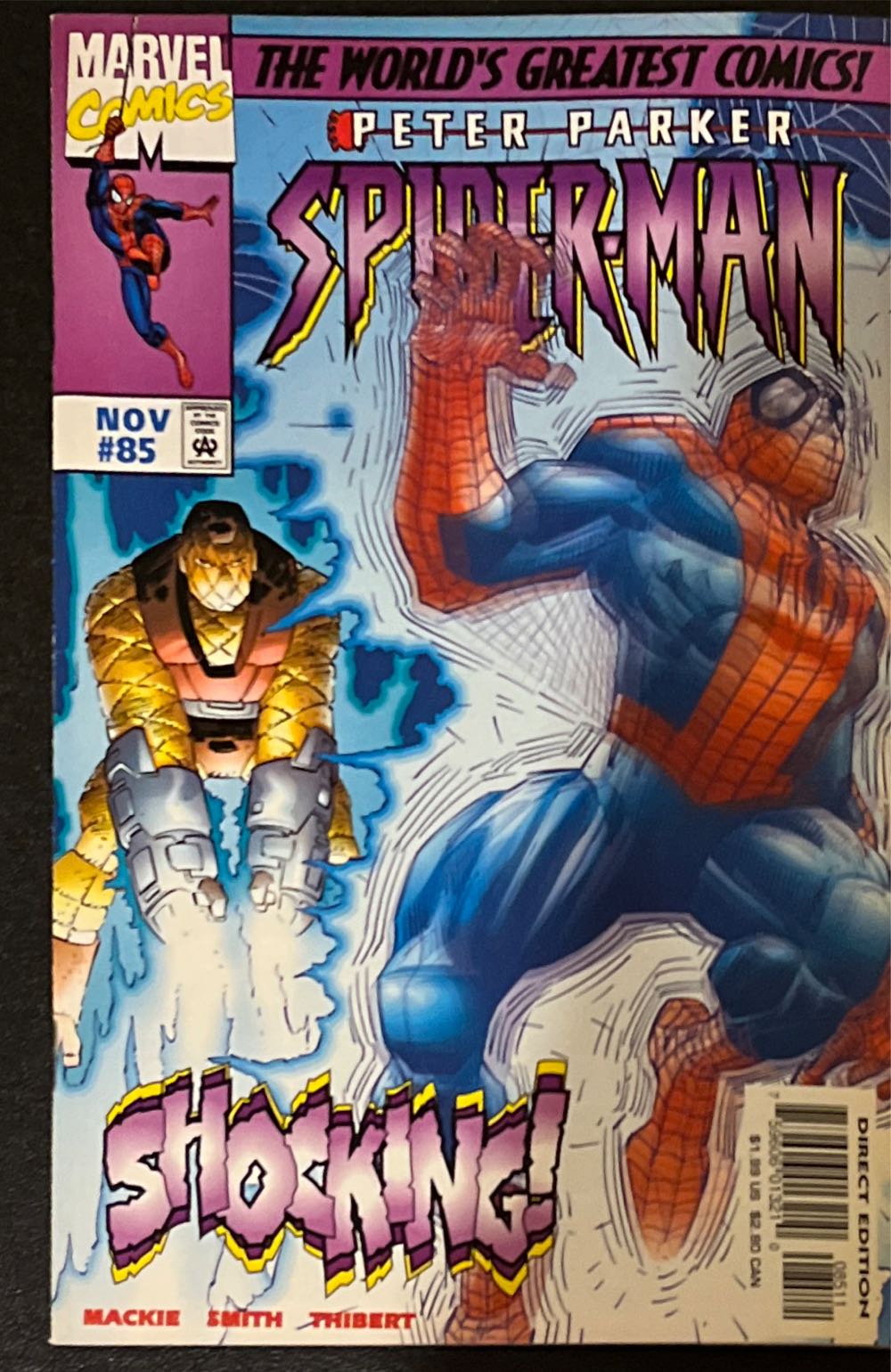 Spider-Man - Marvel Comics, Inc. (85 - Nov 1997) comic book collectible [Barcode 759606013210] - Main Image 3