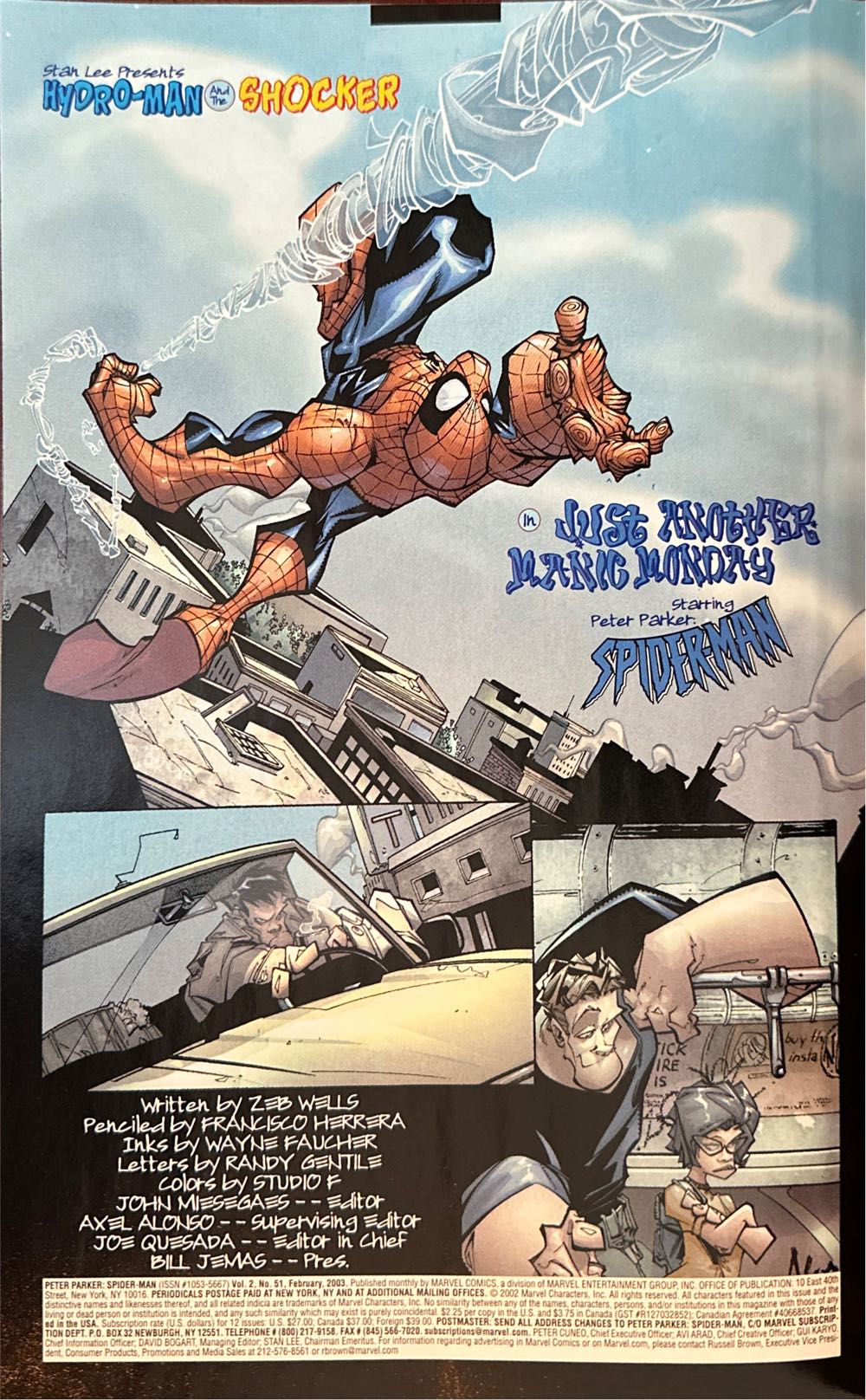 Peter Parker Spider-Man 51 149 - Peter Parker Spider-Man* (51 - Feb 2003) comic book collectible [Barcode 75960604717805111] - Main Image 3