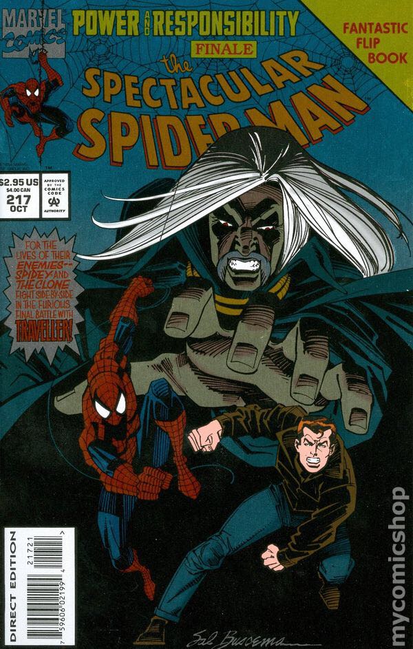 Spectacular Spider-Man  (217) comic book collectible [Barcode 759606021994] - Main Image 2