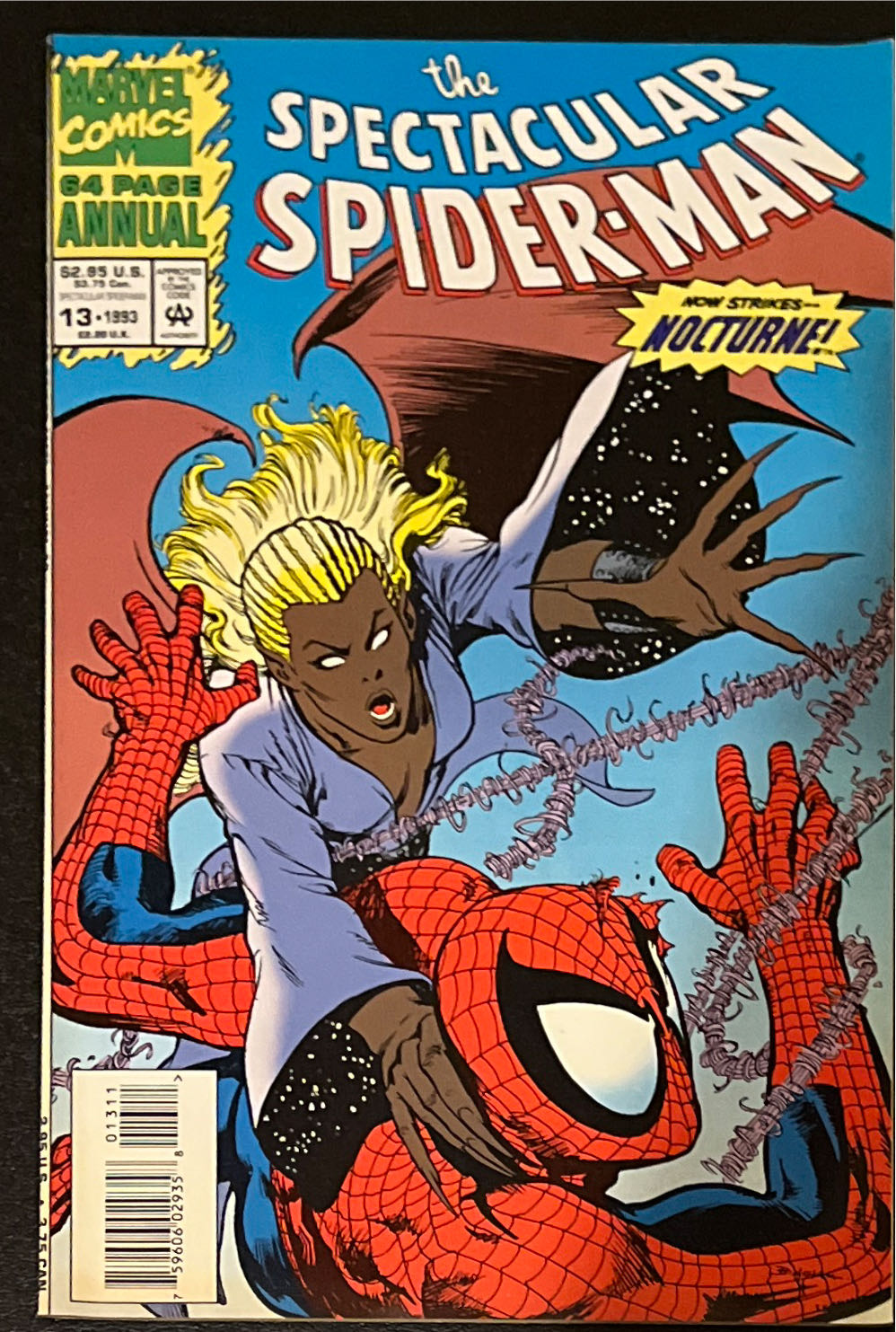 The Spectacular Spider-Man Annual - Marvel Comics (13 - Sep 1993) comic book collectible [Barcode 75960602935801311] - Main Image 2
