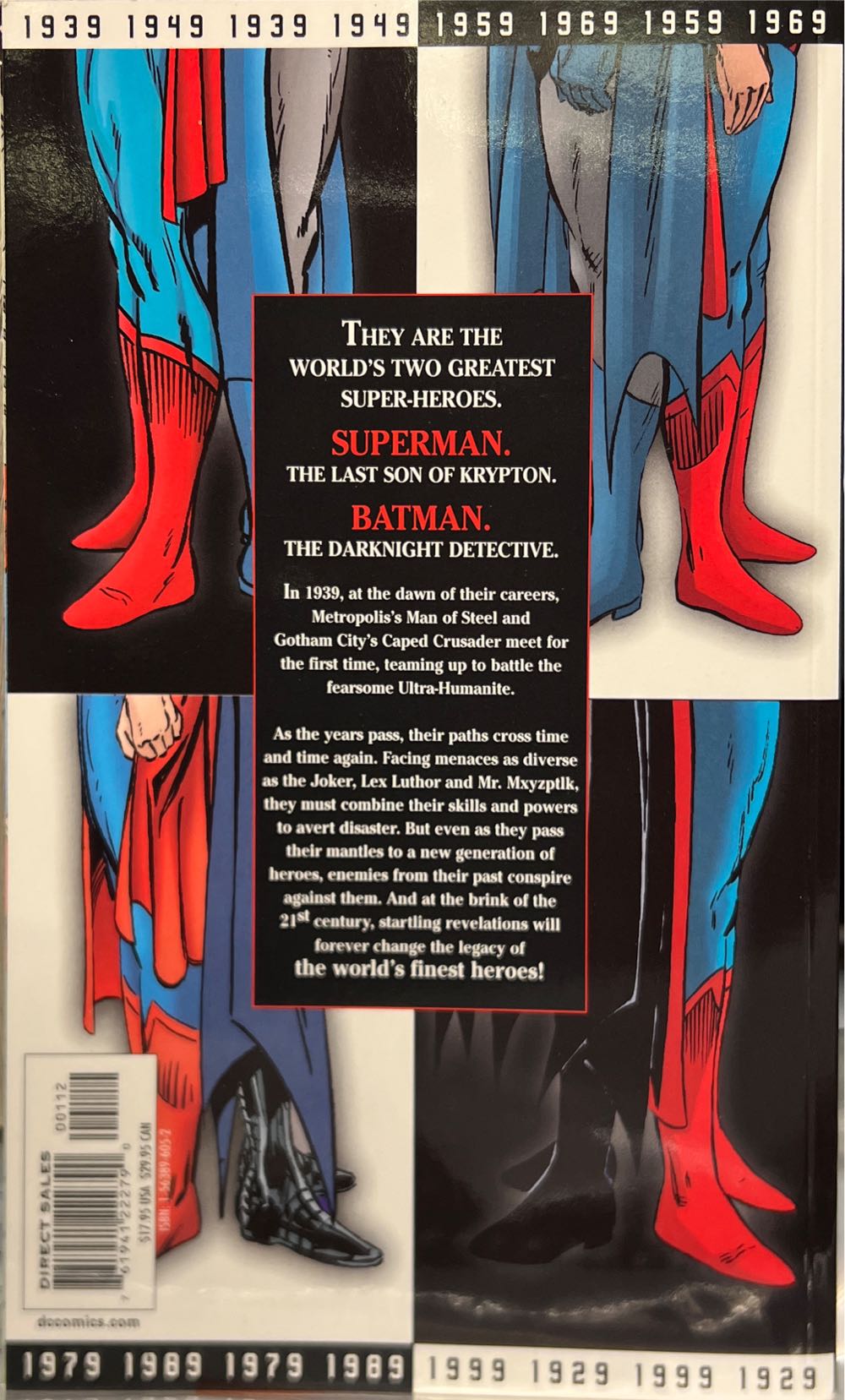 Superman and Batman: Generations - DC Comics (1 - Dec 2000) comic book collectible [Barcode 761941222790] - Main Image 2