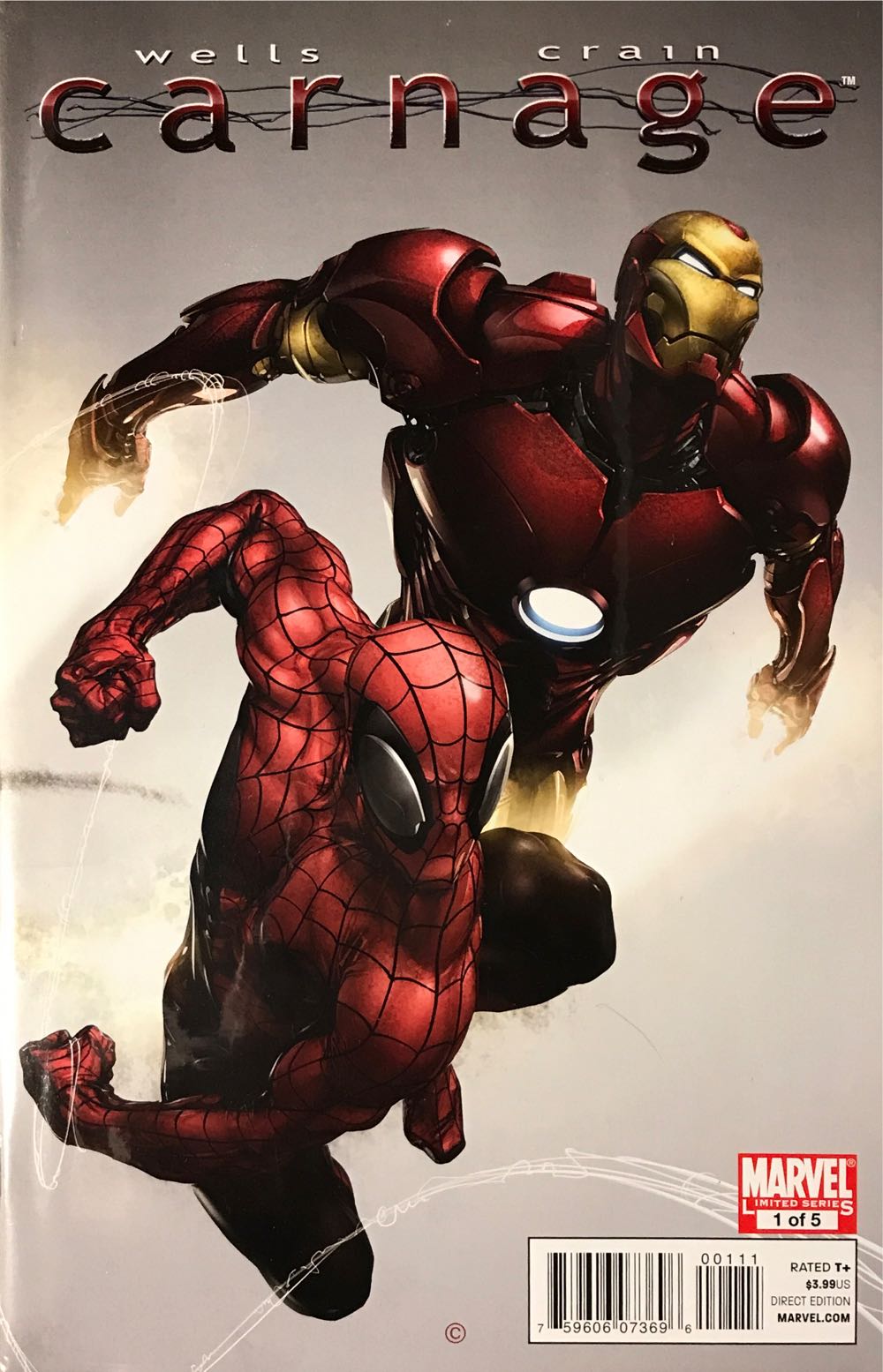 Carnage (Vol. 1) - Marvel Comics (1 - Dec 2010) comic book collectible [Barcode 75960607369600111] - Main Image 2