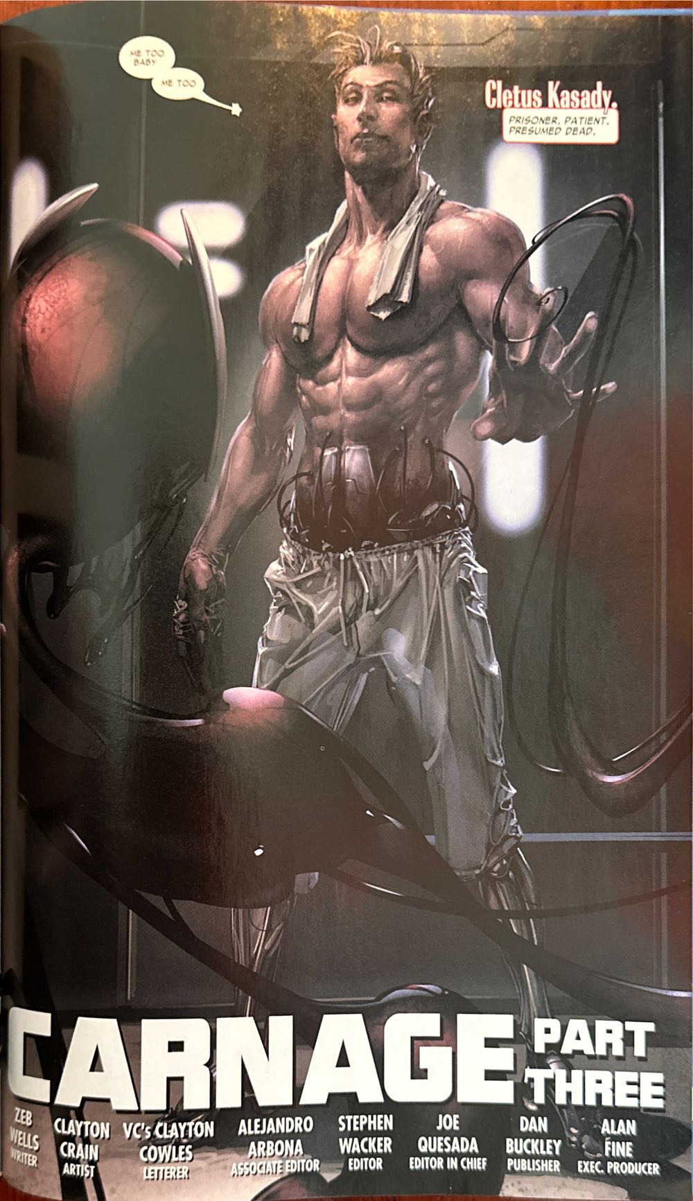 Carnage (Wells, Crain) - Marvel Comics (3 - Apr 2011) comic book collectible [Barcode 75960607369600311] - Main Image 2