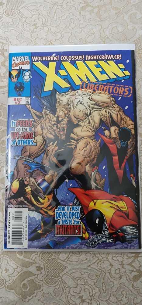 X-Men (Liberators) - Marvel Comics (2 - Dec 1998) comic book collectible [Barcode 759606046966] - Main Image 2