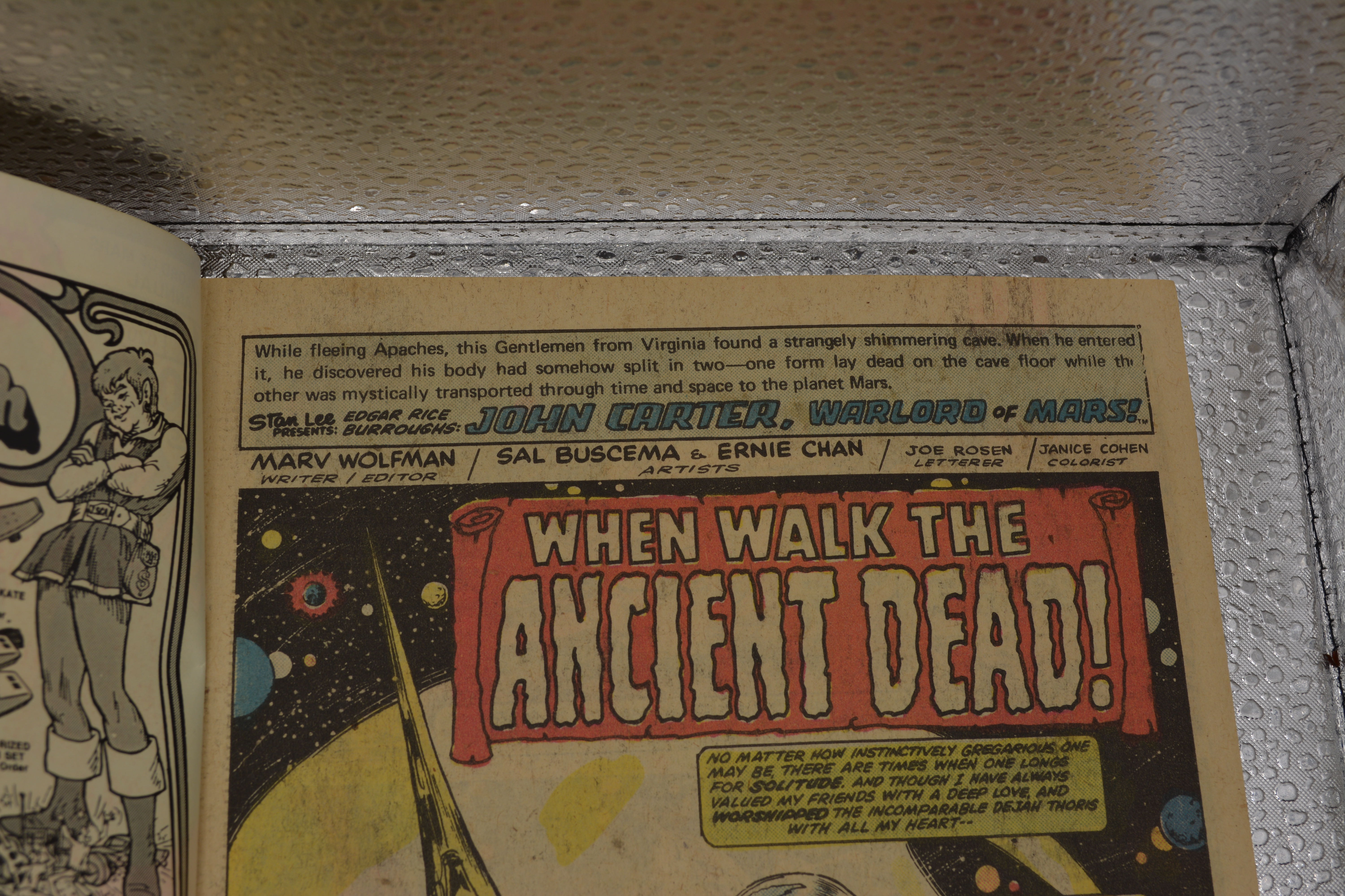 Warlord Of Mars - Marvel (1 - Dec 1976) comic book collectible [Barcode 07148602070765] - Main Image 3