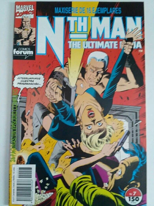 Nth Man (1989) - Marvel Comics (1 - Aug 1989) comic book collectible [Barcode 071486011033] - Main Image 4