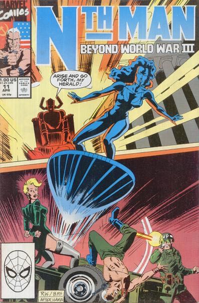 Nth Man (1989) - Marvel Comics (2 - Sep 1989) comic book collectible [Barcode 071486011033] - Main Image 3