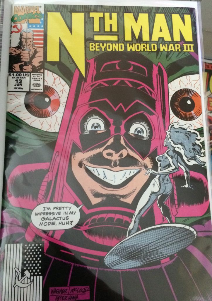 Nth Man (1989) - DC / Marvel (13 - Jun 1990) comic book collectible [Barcode 071486011033] - Main Image 1