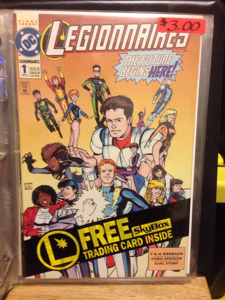 Legionnaires - DC Comics (1 - Apr 1993) comic book collectible [Barcode 761941200378] - Main Image 2