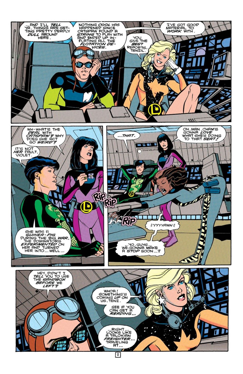 Legionnaires - DC Comics (9 - 12/1993) comic book collectible [Barcode 761941200378] - Main Image 4