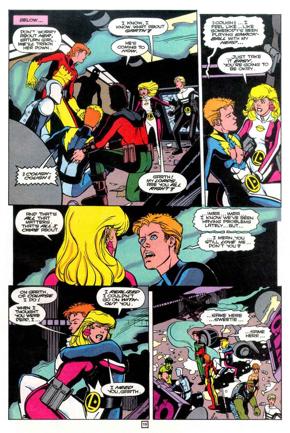 Legionnaires - DC Comics (20 - 12/1994) comic book collectible [Barcode 761941200378] - Main Image 3