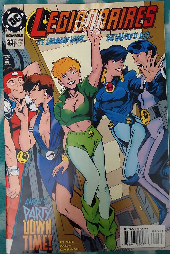 Legionnaires - DC Comics (23 - Mar 1995) comic book collectible [Barcode 761941200378] - Main Image 2