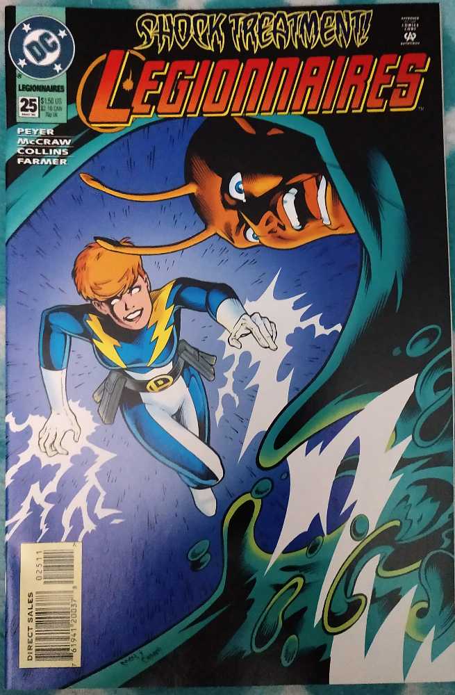 Legionnaires - DC Comics (25 - May 1995) comic book collectible [Barcode 761941200378] - Main Image 2