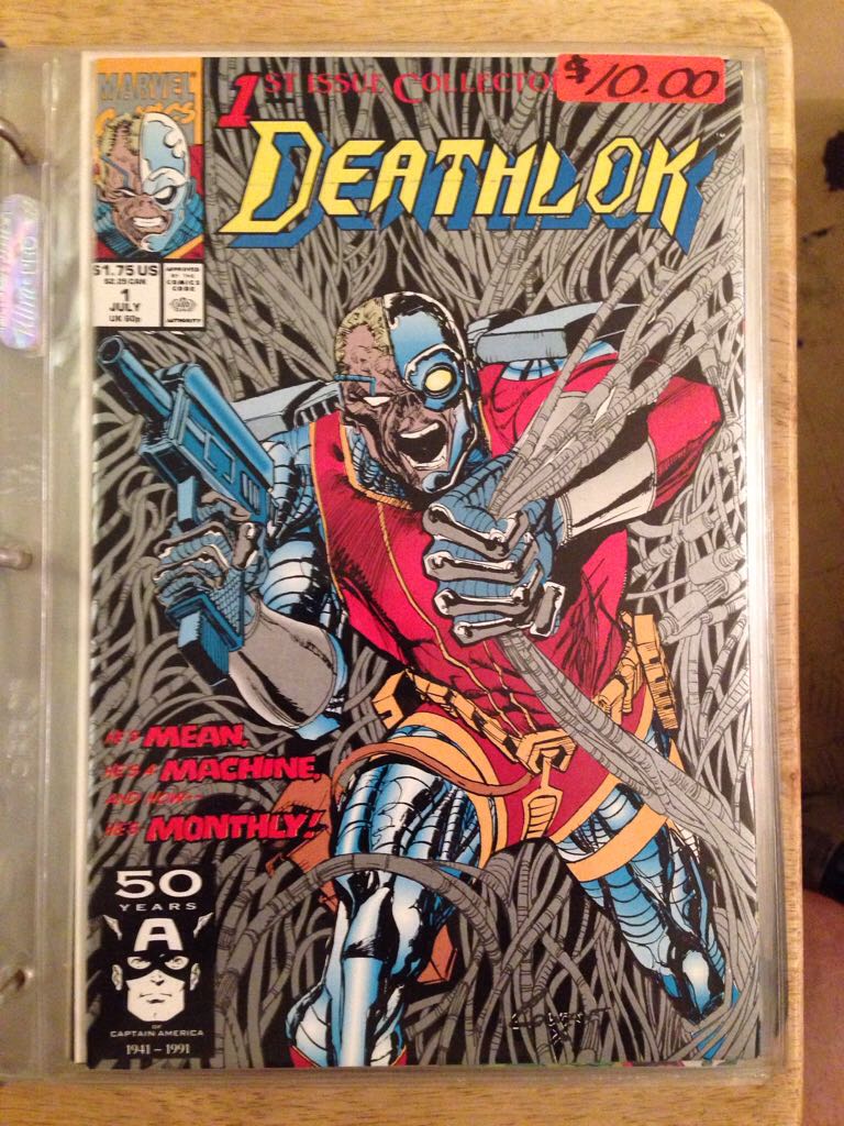 Deathlok (Vol 2 | 1991) - Marvel (1 - Jul 1991) comic book collectible [Barcode 071486017158] - Main Image 2