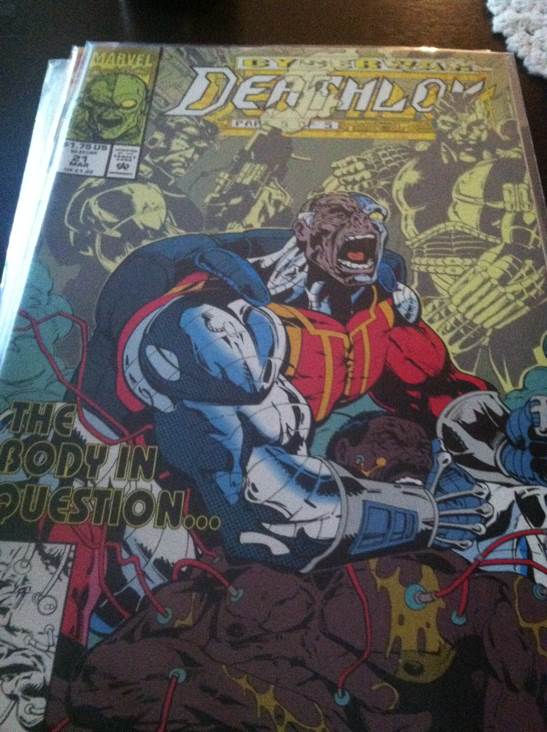 Deathlok - Marvel Comics (21 - Mar 1991) comic book collectible [Barcode 071486017158] - Main Image 1