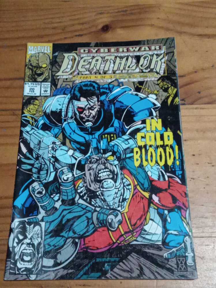 Deathlok (1991) - Marvel Comics (20 - Feb 1993) comic book collectible - Main Image 2