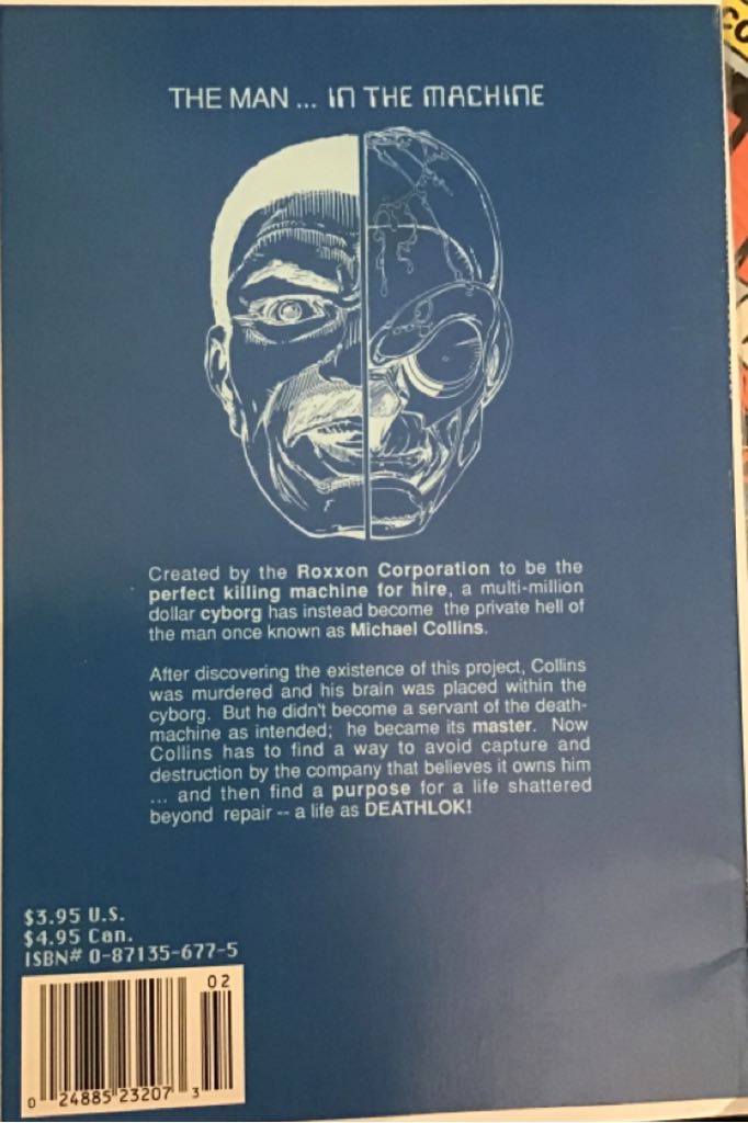 Deathlok - Marvel Comics Group (2 - Aug 1990) comic book collectible - Main Image 2
