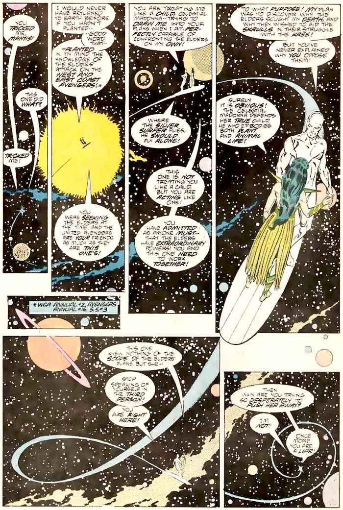 Silver Surfer (2003) - Marvel Comics (6 - Apr 2004) comic book collectible [Barcode 759606054398] - Main Image 3