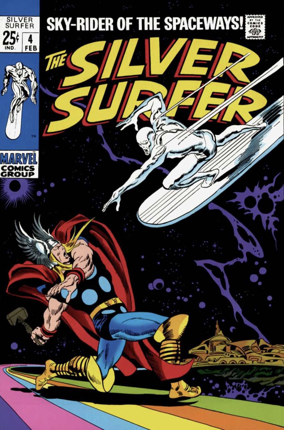 Silver Surfer - Marvel Comics (103 - Apr 1995) comic book collectible [Barcode 0] - Main Image 3