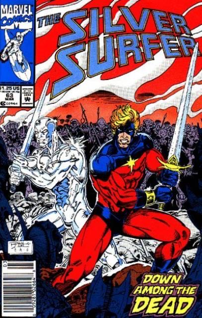 Silver Surfer - Marvel Comics (53 - 08/1991) comic book collectible [Barcode 071486029007] - Main Image 2