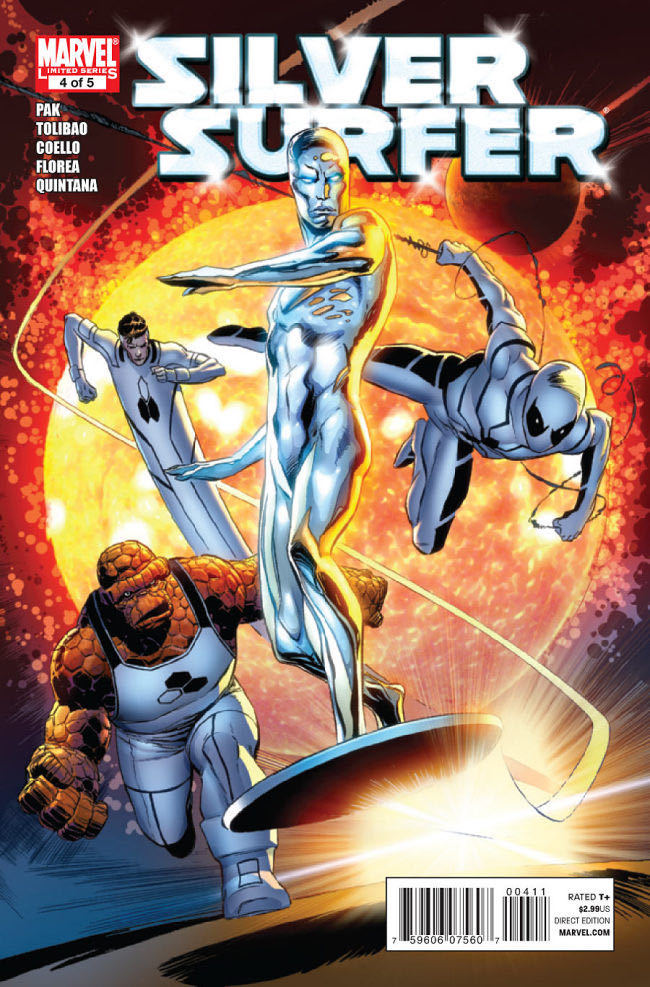 Silver Surfer Vol 3 - Marvel Comics (74 - Nov 1992) comic book collectible [Barcode 071486029007] - Main Image 4