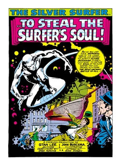Silver Surfer Vol. 1 #9  (9) comic book collectible - Main Image 2