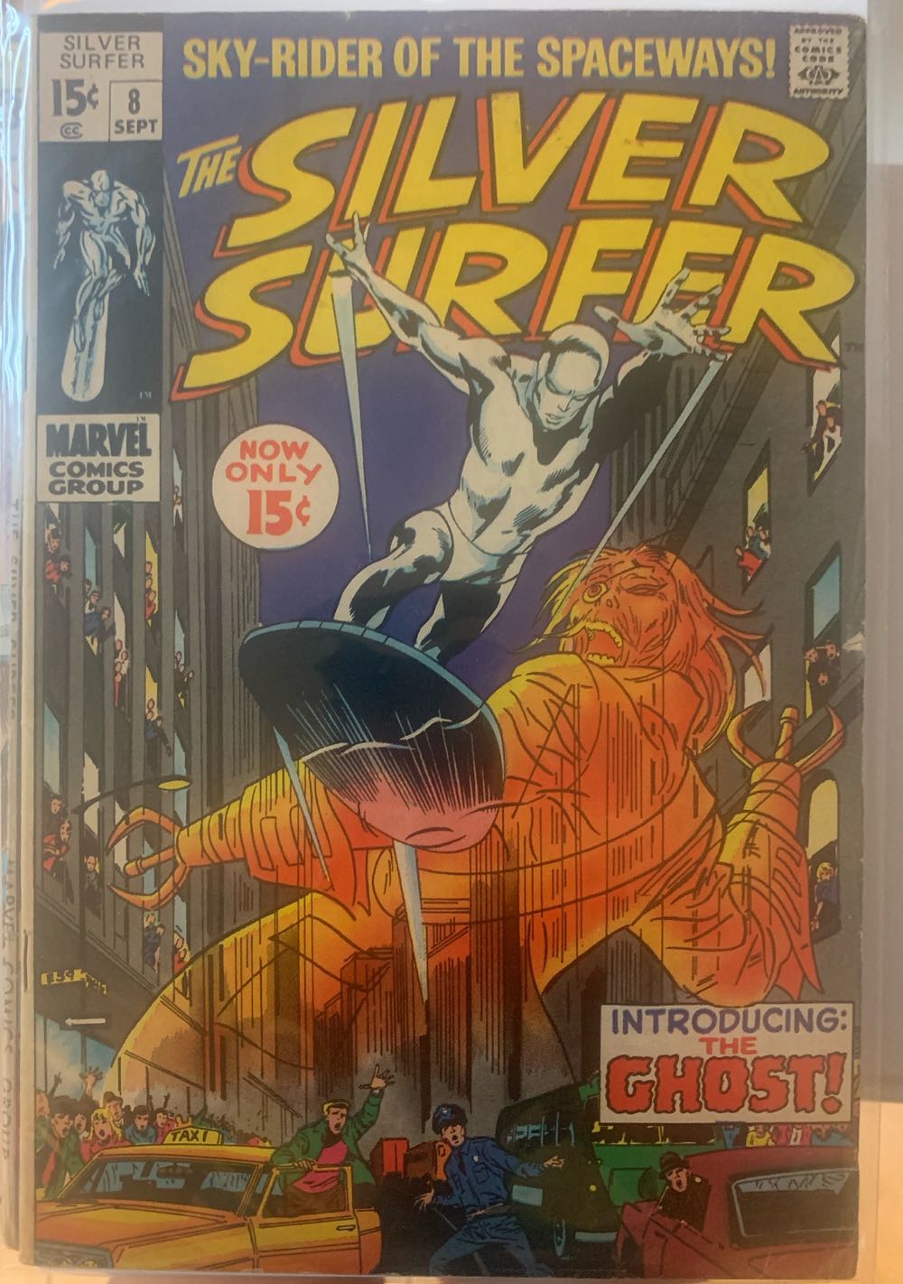 Silver Surfer (Vol. 1) - Marvel Comics (8 - Sep 1969) comic book collectible - Main Image 2