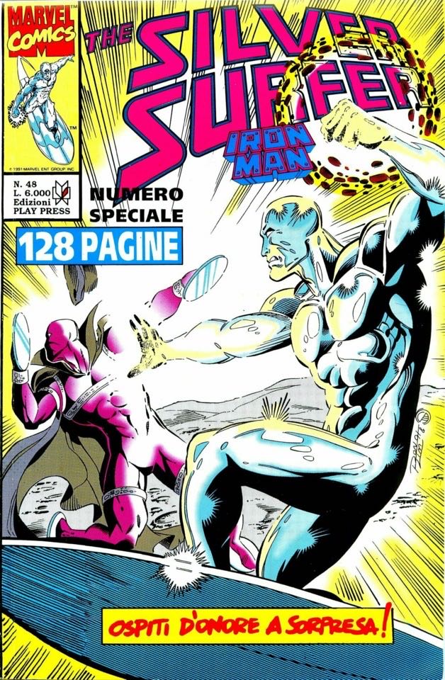 Silver Surfer - Marvel Comics (48 - Apr 1991) comic book collectible [Barcode 071486026648] - Main Image 2
