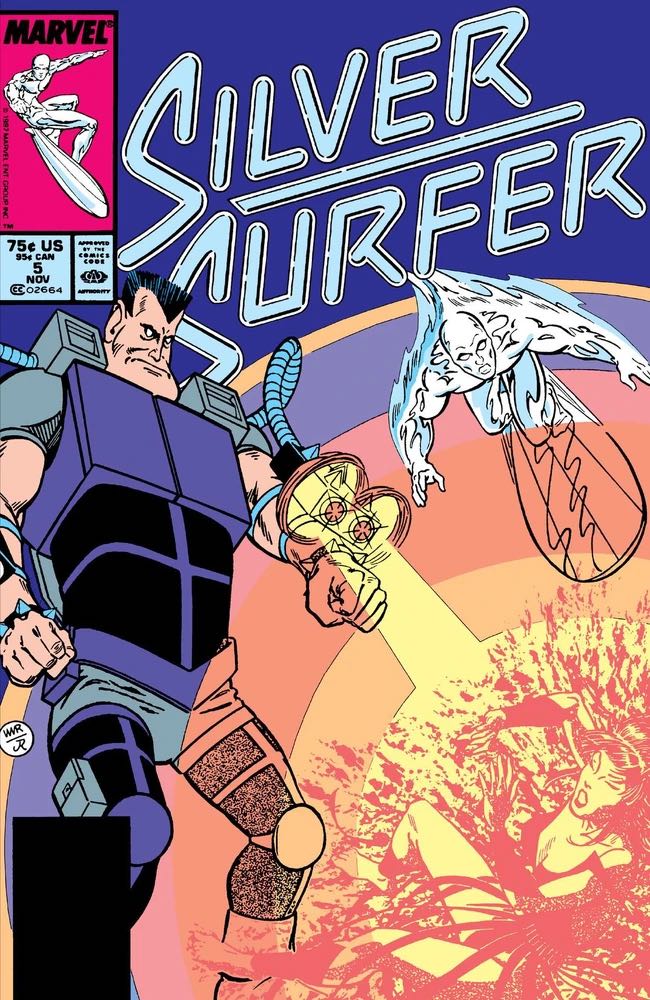 Silver Surfer - Marvel Comics (5 - 11/1987) comic book collectible [Barcode 9782809407631] - Main Image 2
