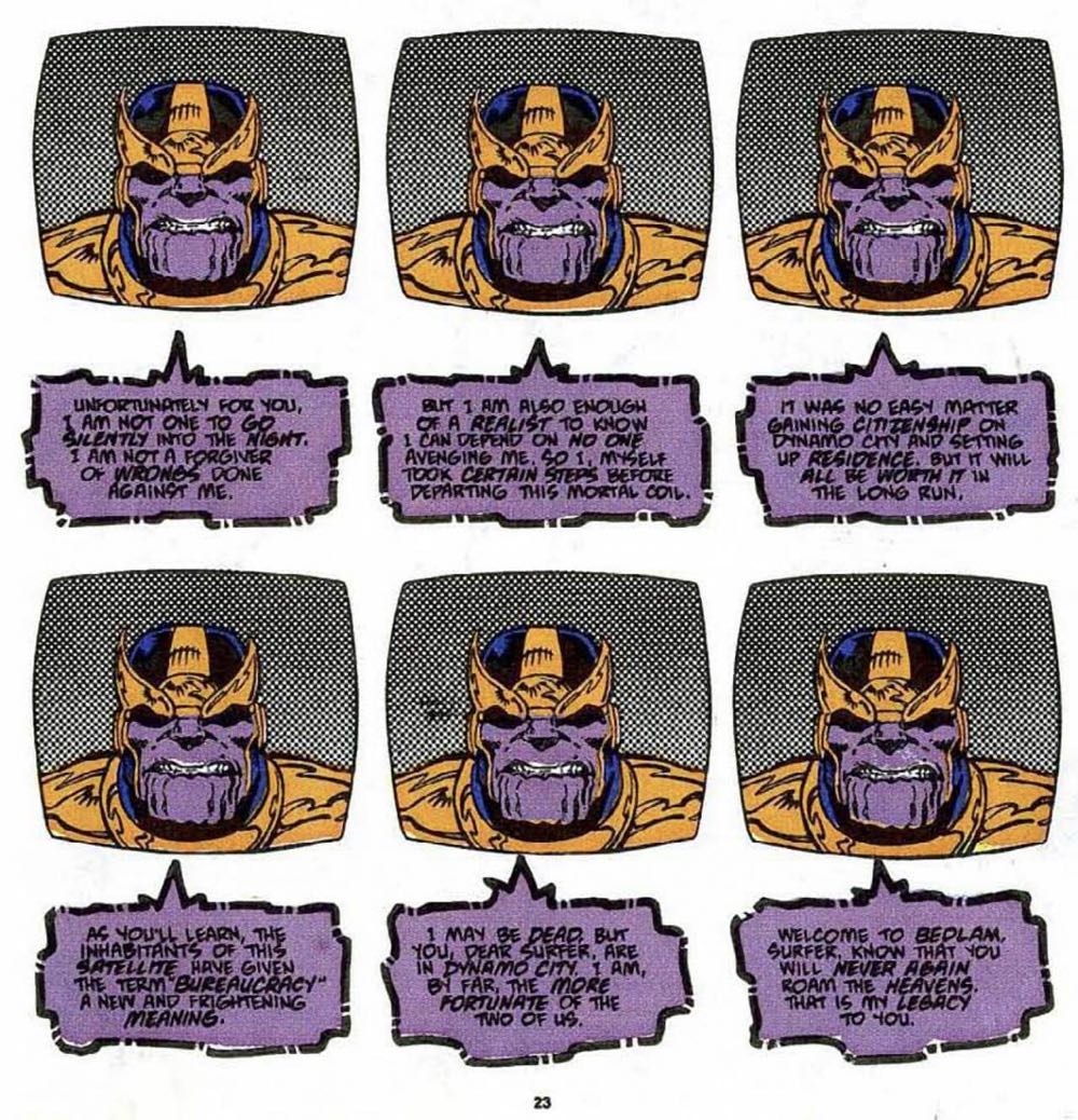 The Silver Surfer - Marvel Comics (40 - Aug 1990) comic book collectible [Barcode 9782809407631] - Main Image 2