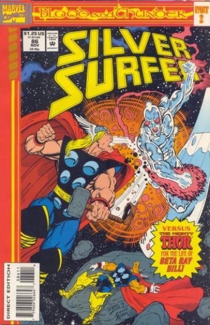 Silver Surfer (2nd Series) - Marvel Comics (68 - Jul 1992) comic book collectible [Barcode 9782809407631] - Main Image 4
