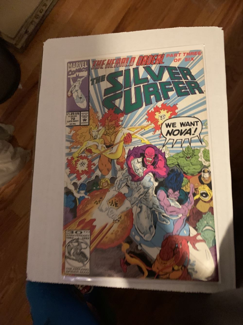 The Silver Surfer (Vol. 3) - Marvel Comics (72 - Sep 1992) comic book collectible [Barcode 9782809407631] - Main Image 2