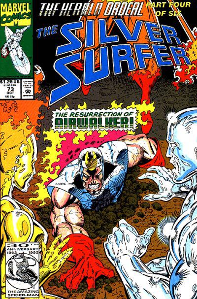 Silver Surfer - Marvel Comics (73 - Oct 1992) comic book collectible [Barcode 9782809407631] - Main Image 1