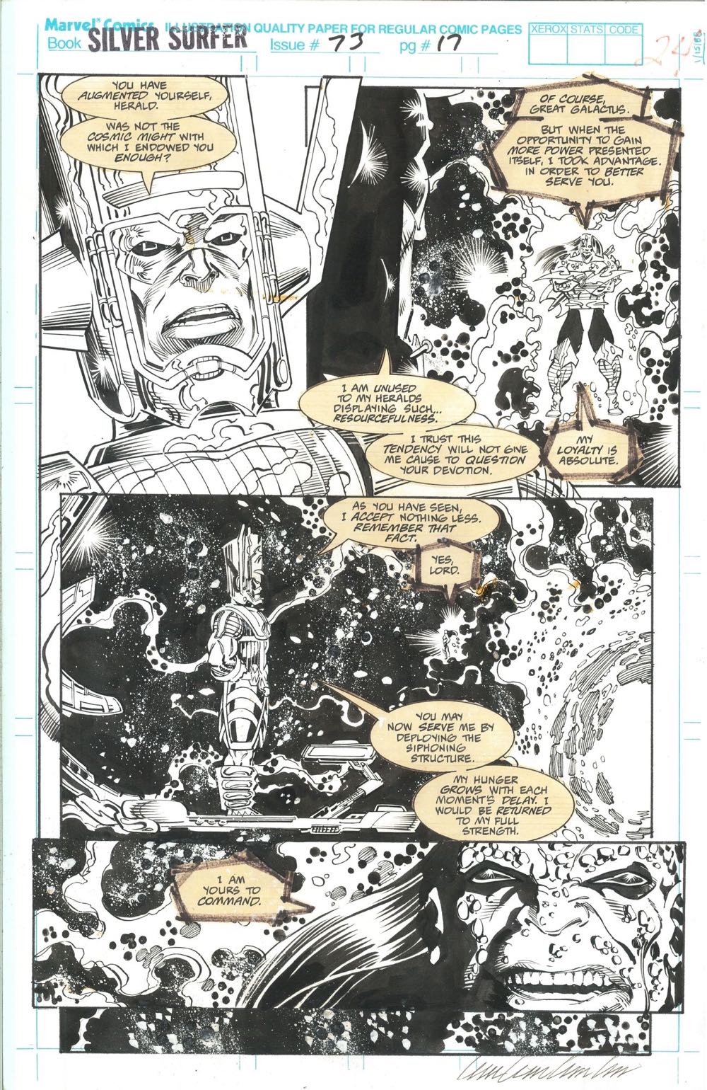 Silver Surfer - Marvel Comics (73 - Oct 1992) comic book collectible [Barcode 9782809407631] - Main Image 3