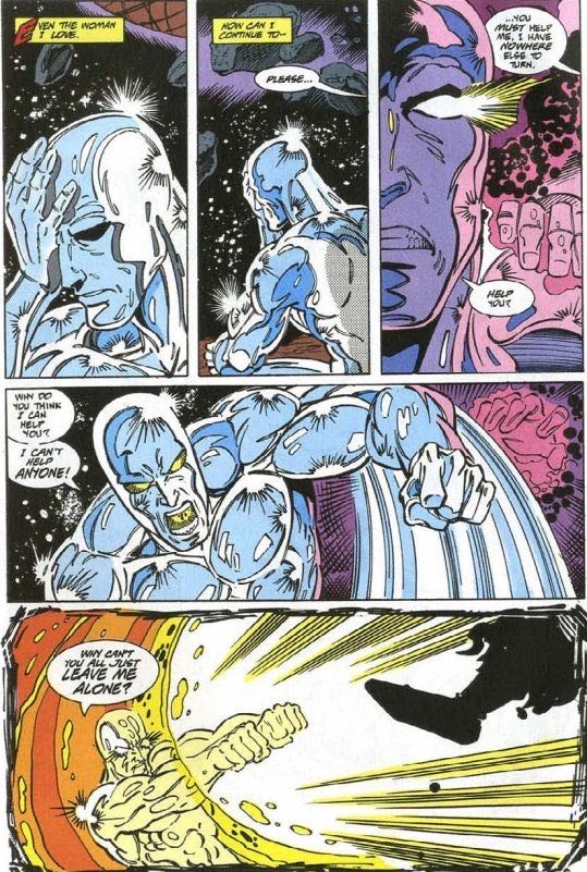 The Silver Surfer - Marvel Comics Group (76 - Jan 1993) comic book collectible [Barcode 9782809407631] - Main Image 2