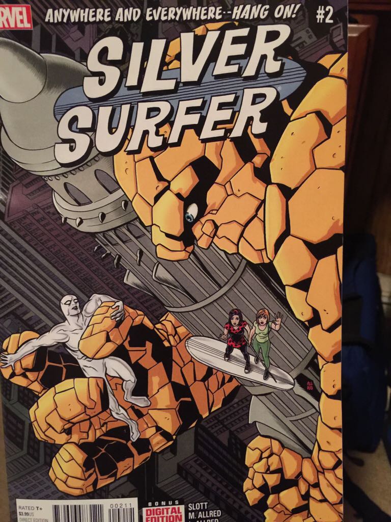 Silver Surfer (2016) - Marvel Comcs (2 - Apr 2016) comic book collectible [Barcode 75960608312100211] - Main Image 1