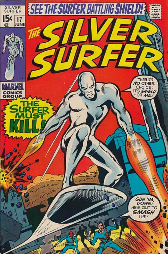 Silver Surfer, The - Marvel Comics (17 - Jun 1970) comic book collectible - Main Image 1