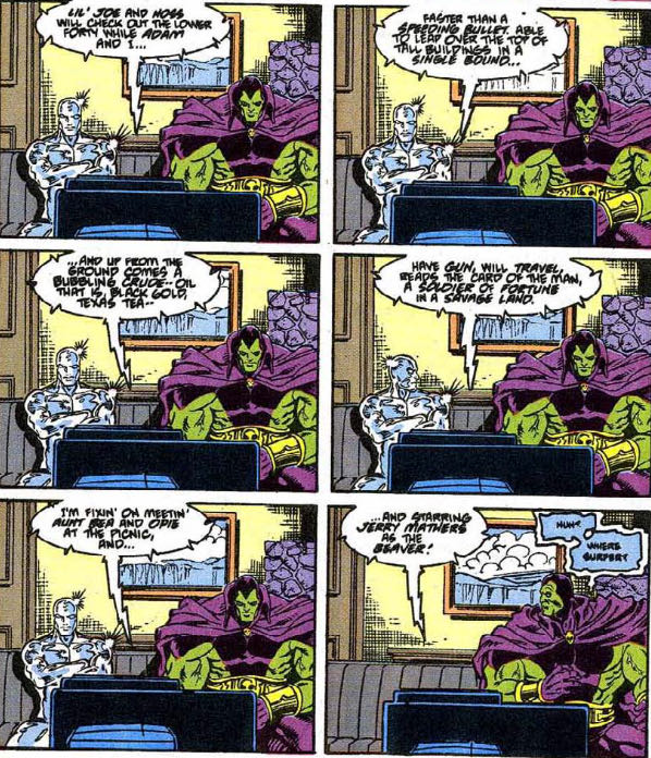 Silver Surfer - Marvel Comics (37 - 05/1990) comic book collectible - Main Image 2