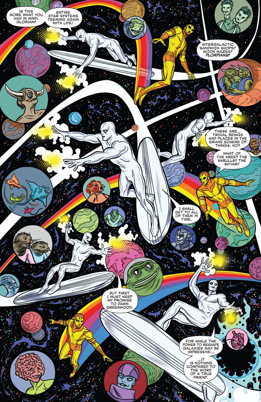 Silver Surfer (2nd Series) - Marvel Comics (14 - Aug 1988) comic book collectible - Main Image 3