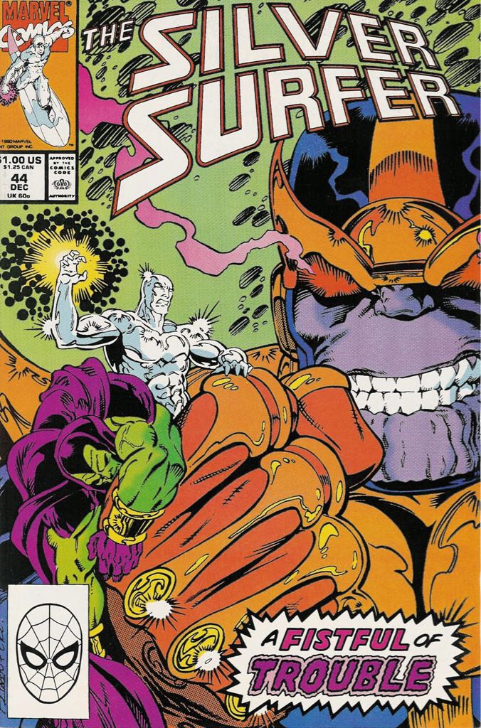 Silver Surfer Vol. 3 - Marvel (44 - Dec 1990) comic book collectible [Barcode 9782809407631] - Main Image 1