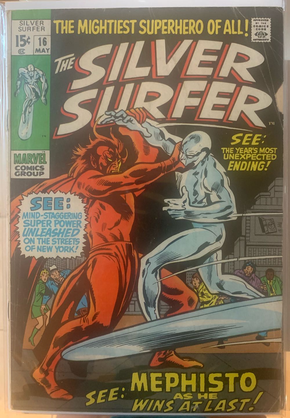 Silver Surfer - Marvel Comics Group (16 - 05/1970) comic book collectible - Main Image 2