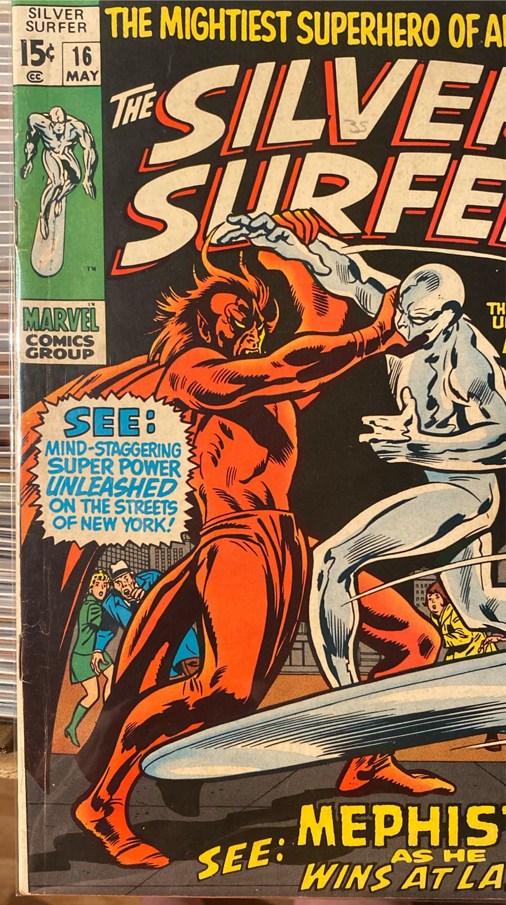 Silver Surfer - Marvel Comics Group (16 - 05/1970) comic book collectible - Main Image 4
