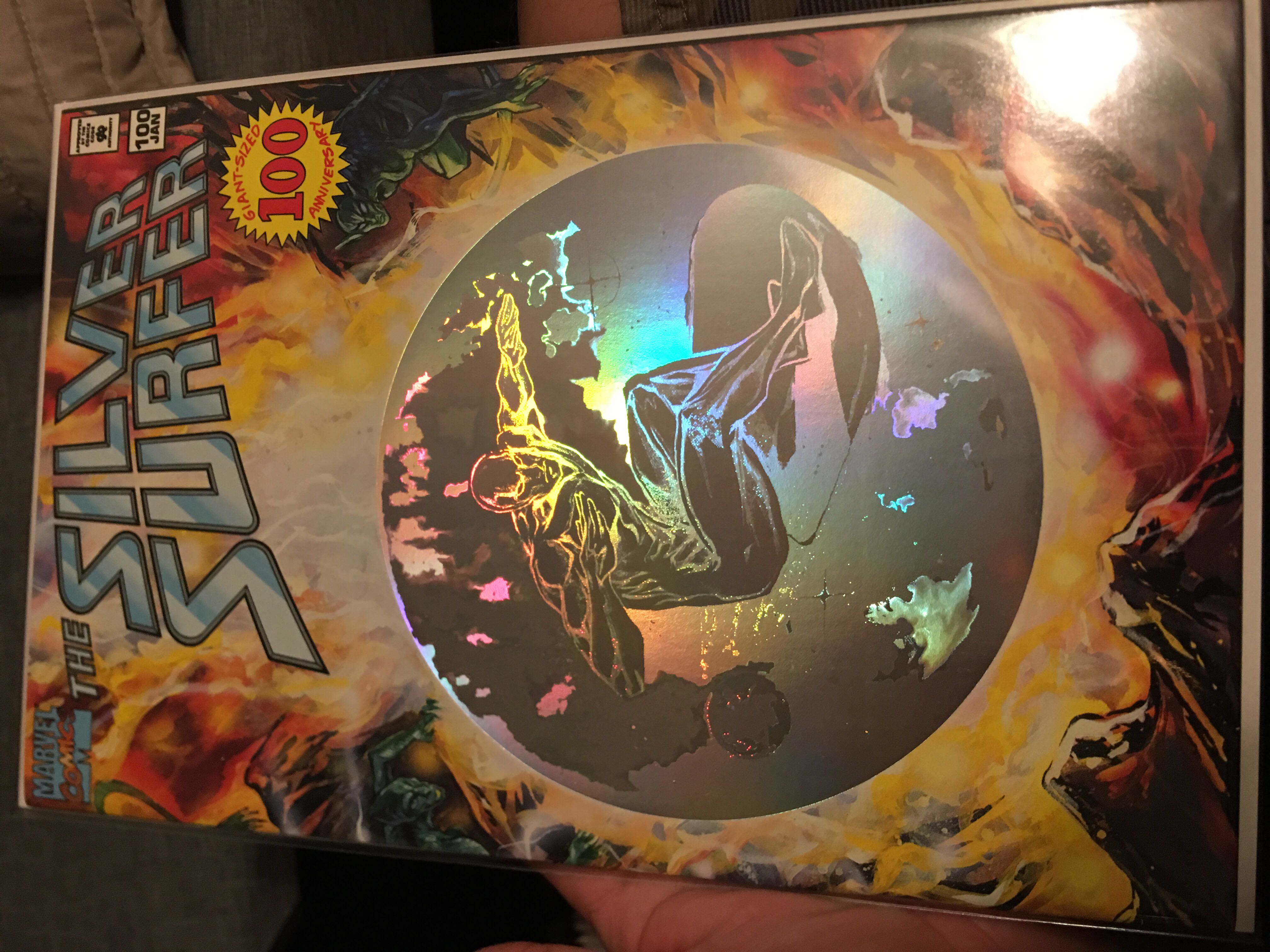The Silver Surfer - Marvel Comics (100 - Jan 1995) comic book collectible [Barcode 75960602664710021] - Main Image 2