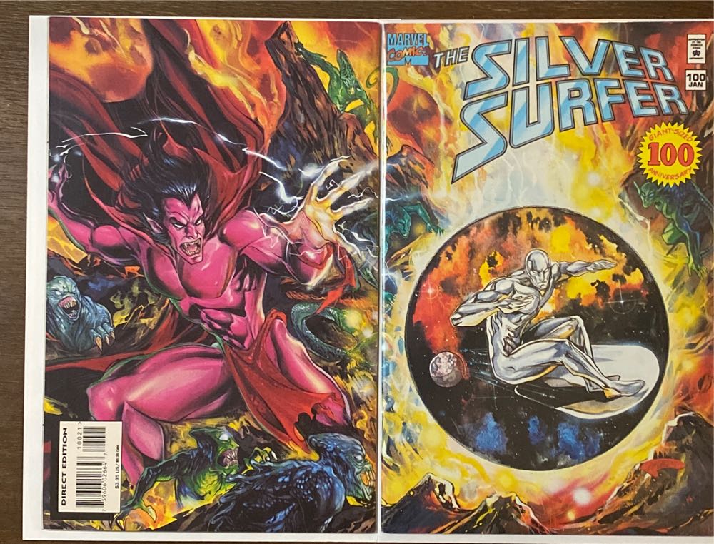 The Silver Surfer - Marvel Comics (100 - Jan 1995) comic book collectible [Barcode 75960602664710021] - Main Image 3